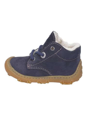 PEPINO Lauflern Schnürstiefel Warmfutter in blau