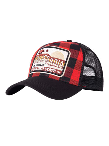 King Kerosin King Kerosin Trucker Cap California in rot
