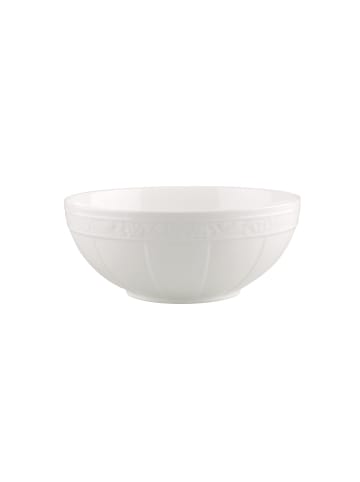 Villeroy & Boch Schüssel White Pearl ø 24 cm weiß in weiß