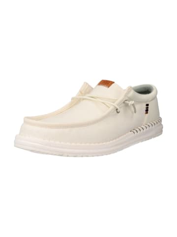 Hey Dude Mokassins Schnürschuhe in Weiß