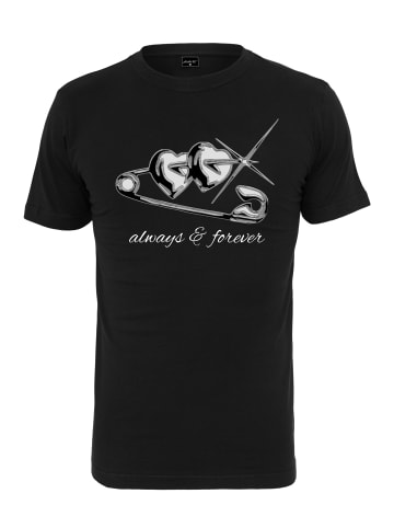 Mister Tee T-Shirt kurzarm in black