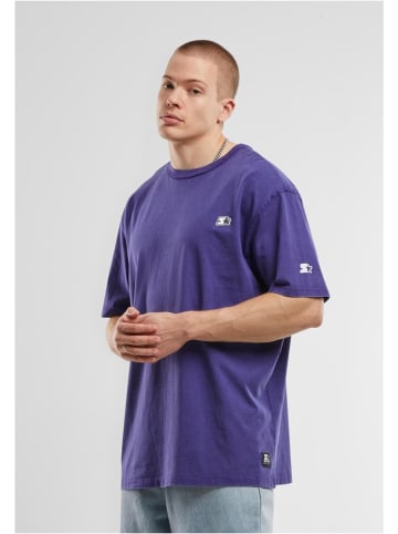 Starter Black Label T-Shirt "Essential Oversize Acid Tee" in Lila