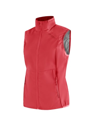 Maier Sports Brims Vest W Da-Softshellweste in Rot4512