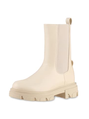VAN HILL Schlupfstiefel Aurora in Beige