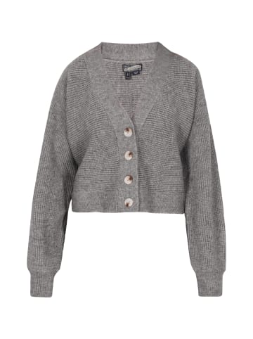 DreiMaster Vintage Damen Cardigan in Grau Melange