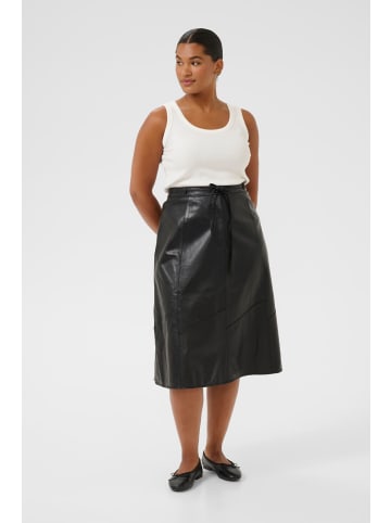 KAFFE curve Lederrock KCtera A-shape in Black Deep