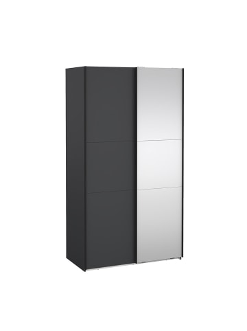 ebuy24 Schiebetürenschrank Como (2-türig) Grau 119 x 67 cm