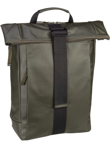 Jost Rolltop Rucksack Viborg Backpack Courier in Olive