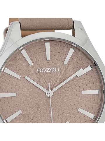 Oozoo Analog-Armbanduhr Oozoo Timepieces braun groß (ca. 42mm)