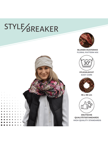 styleBREAKER Loop Schal in Gelb