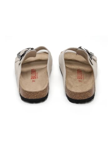 billowy Pantoletten  in beige