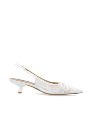 Bianco Kitten Heels in WhiteLace