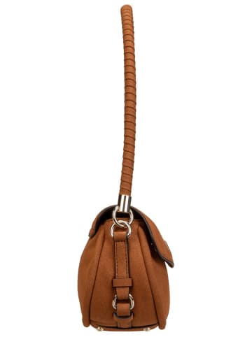 Guess Handtasche Danya Flap Shoulder in Cognac