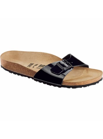 Birkenstock Sandale Madrid BF Urkunde Black in Schwarz