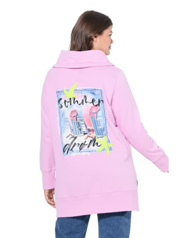 LAURASØN Sweatshirt in hortensie