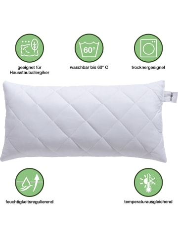 REDBEST Textilfaser Kissen Atlanta in weiß