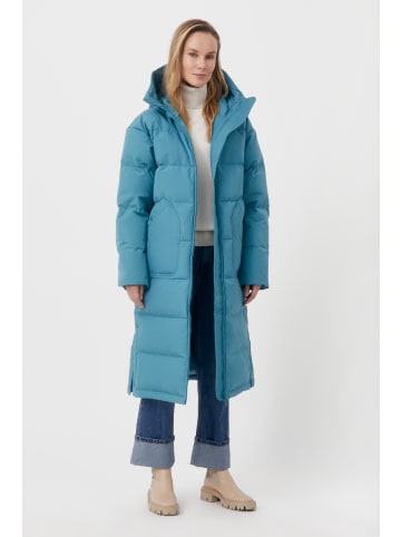 Finn Flare Mantel Uni in dark turquois