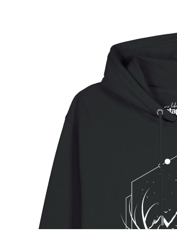 wat? Apparel Sweatshirt Wanderlust at night in Schwarz