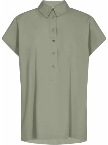 soyaconcept Kurzarmbluse für Damen in grün