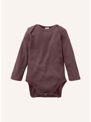 Hessnatur Langarmbody Slim in brombeersorbet