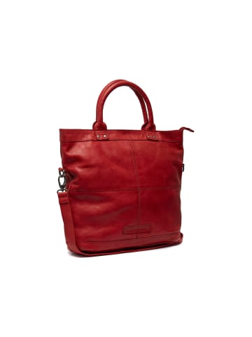 The Chesterfield Brand C38.0198 Ontario Shopper Washed Waxed Leder in red