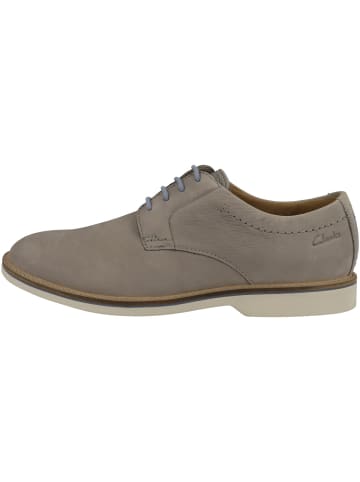 Clarks Schnürschuhe Atticus LTLace in hellgrau