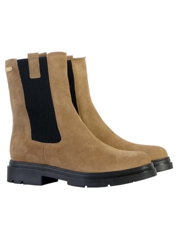 Les Tropéziennes par M Belarbi Slam-Lederstiefelette Beige