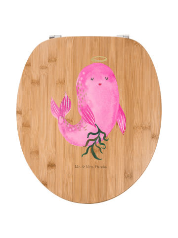 Mr. & Mrs. Panda Klo-Deckel Sternzeichen Jungfrau ohne Spruch in Braun