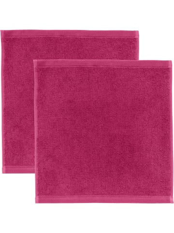 Erwin Müller Frottier Seiftuch 2er-Pack Heidenheim in fuchsia