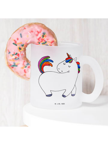 Mr. & Mrs. Panda Becher Einhorn Stolzieren ohne Spruch in Transparent