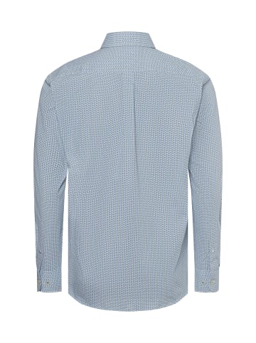 FYNCH-HATTON Hemd in ecru blau