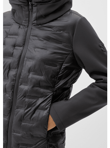 s.Oliver Outdoor Jacke langarm in Schwarz