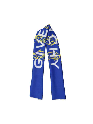 Givenchy Blau Seide Schal