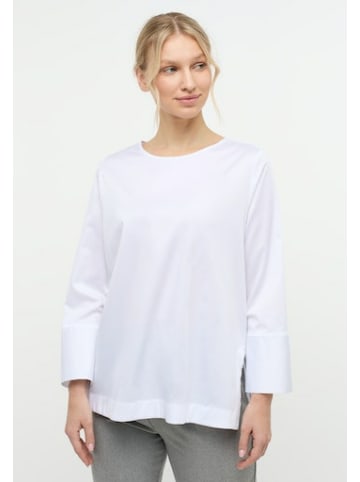 Eterna Langarmbluse für Damen in weiß