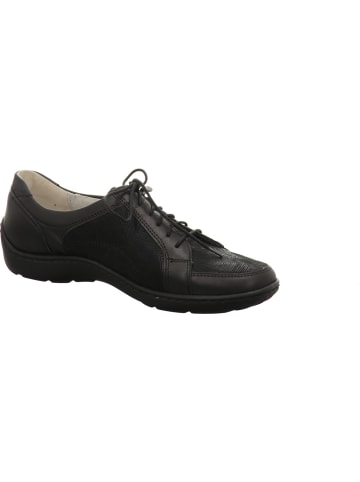 WALDLÄUFER Slipper in schwarz