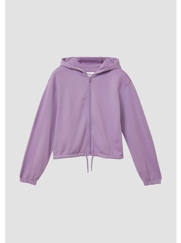 s.Oliver Sweatshirt Jacke in 4719_lavendel