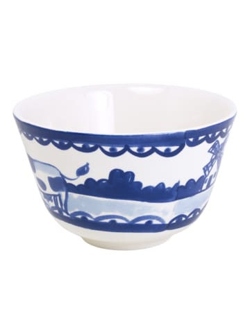 Blond Amsterdam Schale Herz in Blau - 14cm