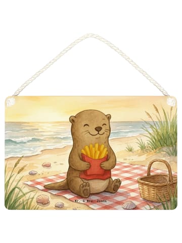 Mr. & Mrs. Panda Wanddekoration Otter Pommes Design ohne Spruch in Weiß