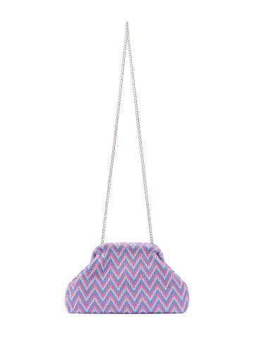 ISHA Women Clutch in Lilac Multicolor