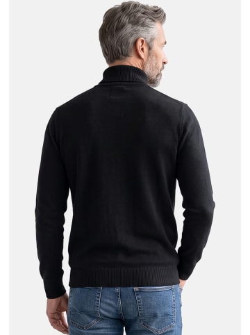 Redmond Rollkragenshirt Basic in Schwarz