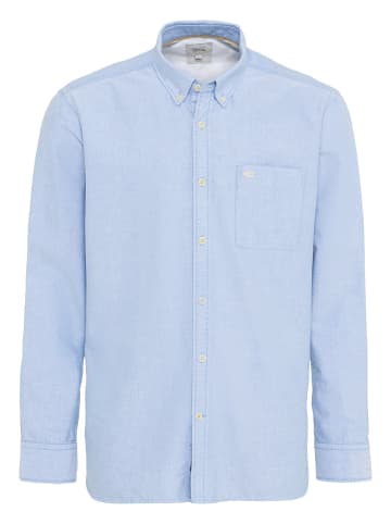 Camel Active Oxford Hemd aus zertifiziertem Organic Cotton in Hellblau