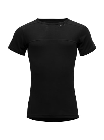 DEVOLD M LAUPARENMERINO 190 T-SHIRT in Schwarz