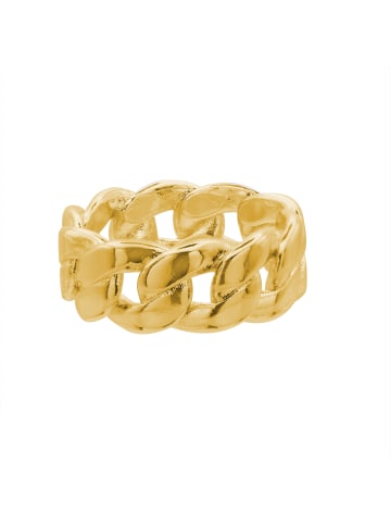 Steel_Art schlichter Ring für Herren Arbor goldfarben in Goldfarben