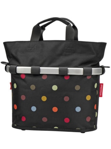 KLICKfix Bikebasket Oval S in schwarz -bunt