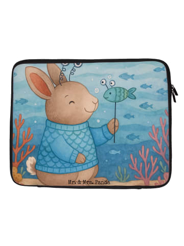 Mr. & Mrs. Panda Laptoptasche Fische Astrologie Design ohne Spruch in Weiß