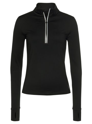 LASCANA ACTIVE Laufshirt in schwarz