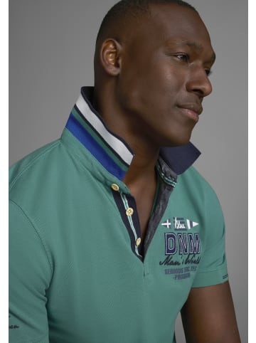 Man's World Poloshirt in smaragdgrün