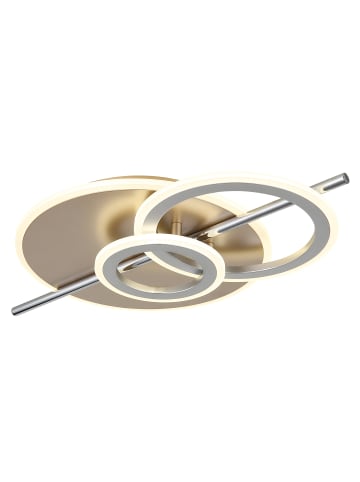 Globo lighting Deckenleuchte "NORRIS" in brown