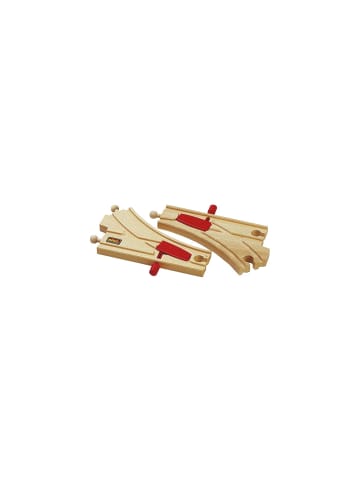 Brio Holzeisenbahn 63334400 Mechanisches Weichenpaar (L1/M1)