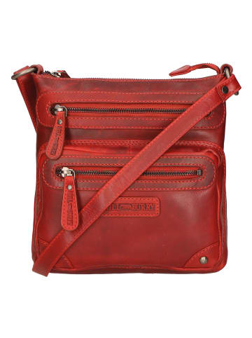 Hill Burry Schultertasche in RED